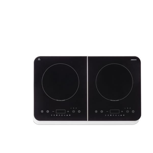 MEDION MD 18493 Svart, Vit Bänkdiskmaskin 60 cm Induktionshäll med zon 2 zone(s)