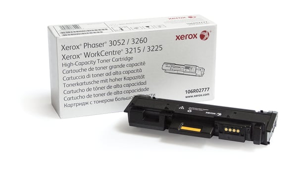 Xerox Phaser 3260/WorkCentre 3225, musta värikasetti (iso kapasiteetti, 3000 sivua)
