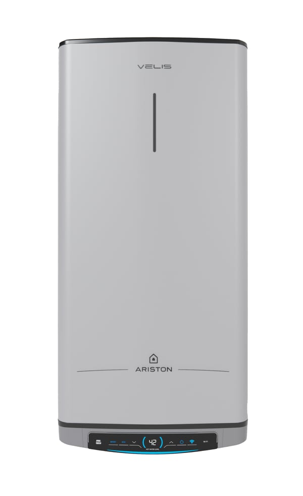 Ariston VELIS TECH WIFI 50 EU Horisontal/vertikal Tank (vandbeholder) Solo-kedelsystem Sølv