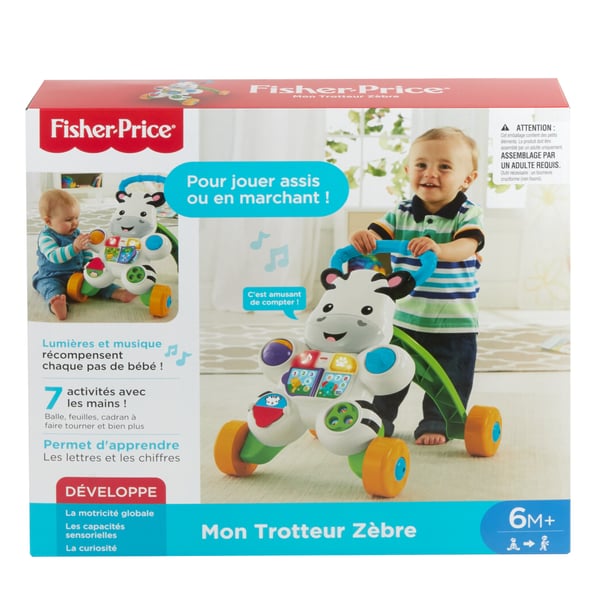 Fisher-Price Learn with Me Zebra Walker