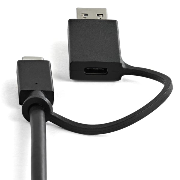 StarTech.com DK30C2DPEP kannettavien tietokoneiden telakka ja porttitoistin Langallinen USB 3.2 Gen 1 (3.1 Gen 1) Type-C Musta, Harmaa
