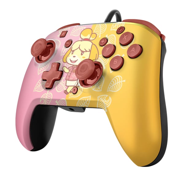 PDP Isabelle REMATCH Flerfarvet USB Gamepad Nintendo Switch, Nintendo Switch OLED