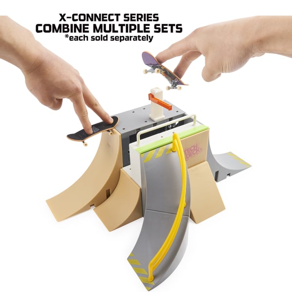 Tech Deck TED ACS XConnect Park Creator Garage GML Sormiskeittilautasarja