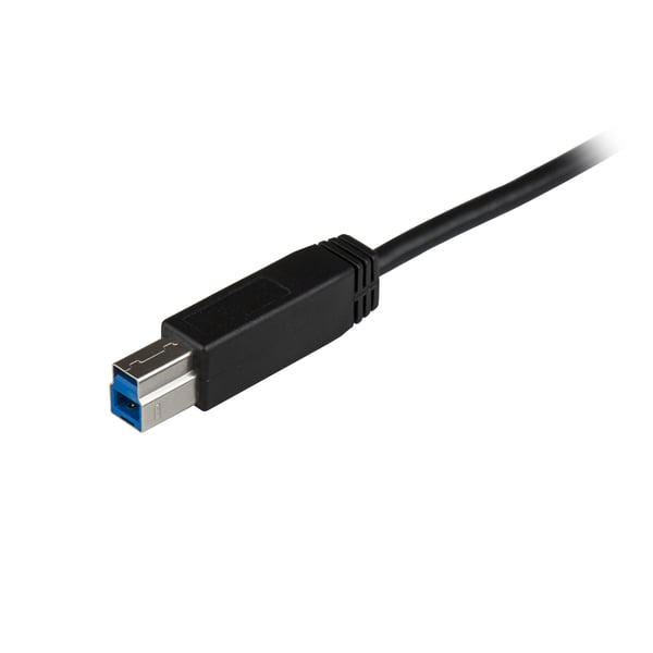 StarTech.com USB31CB1M USB-kabel USB 3.2 Gen 2 (3.1 Gen 2) 1 m USB C USB B 10 Gbit/sek. Sort