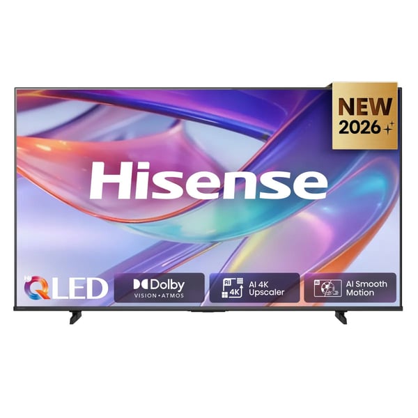 Hisense 43E7S 109,2 cm (43") 4K Ultra HD Smart TV Wi-Fi Sort 300 cd/m² Hisense 43E7S 109,2 cm (43") 4K Ultra HD Smart TV Wi-Fi Sort 300 cd/m²