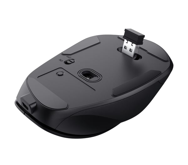Trust Fyda hiiri Office Oikeakätinen RF Wireless + USB Type-A Optinen 2400 DPI