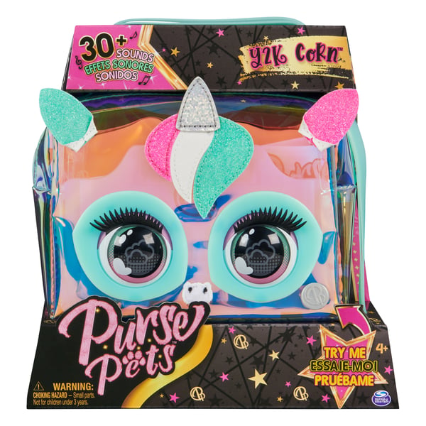Purse Pets Purrisma Unicorn Multifärg Flicka axelremsväska