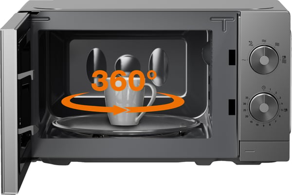 Gorenje MO20E1T4 Rustfrit stål Solo mikroovn Bordplade 20 L 700 W