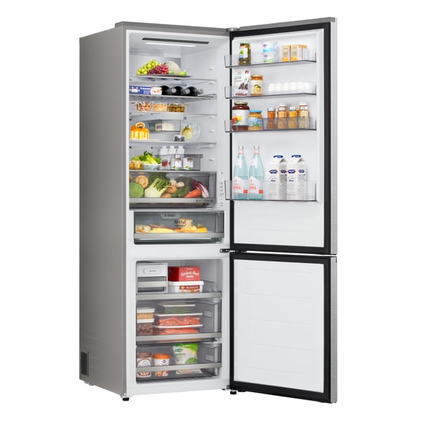LG GBBW726AMB Fritstående 465 L Sølv