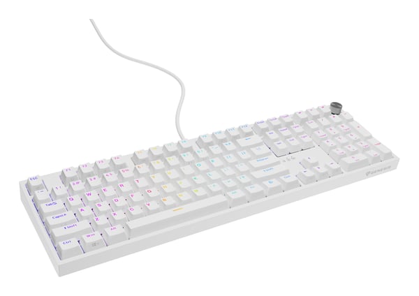 GENESIS NKG-2300 tastatur Universel USB QWERTY Engelsk Hvid GENESIS NKG-2300 tastatur Universel USB QWERTY Engelsk Hvid