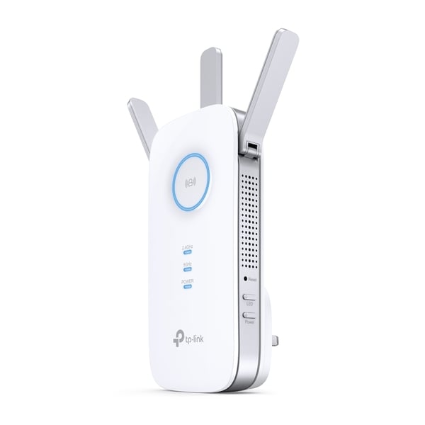 TP-Link RE550 verkkolaajennin Verkkolähetin ja -vastaanotin Valkoinen 10, 100, 1000 Mbit/s