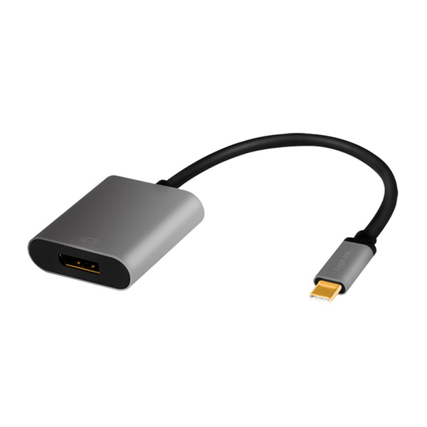 LogiLink CUA0102 kabel kønsskifter USB 3.2 Gen1 Type-C DisplayPort Sort LogiLink CUA0102 kabel kønsskifter USB 3.2 Gen1 Type-C DisplayPort Sort