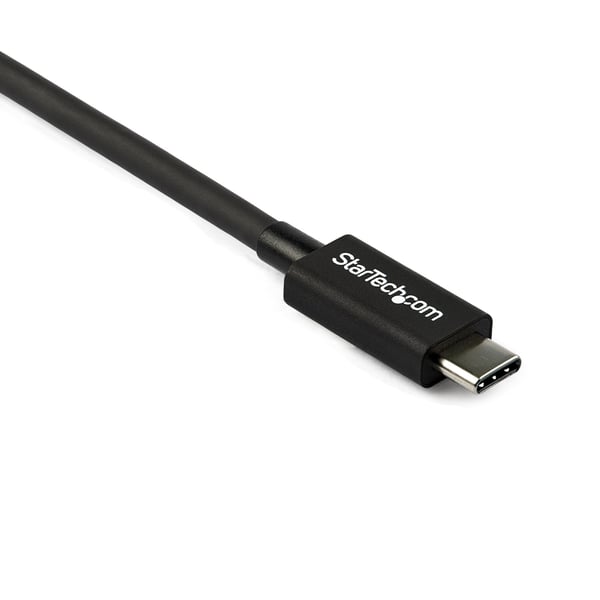 StarTech.com 80 cm Thunderbolt 3-kabel, 40 Gbps, 100 W PD, 4K/5K, Thunderbolt-certifierad, kompatibel med Thunderbolt 4/USB 3.2/DisplayPort
