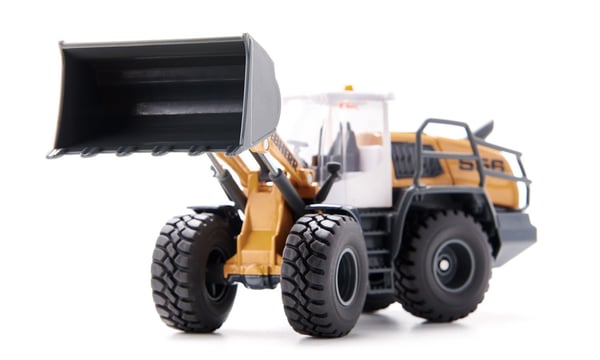 Siku Liebherr L566 Wheel-loader Bulldozer model Formonterede 1:50