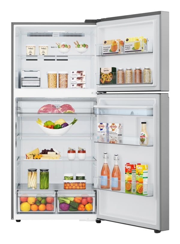 LG GTFV61PYBQD Fritstående 609 L Sølv