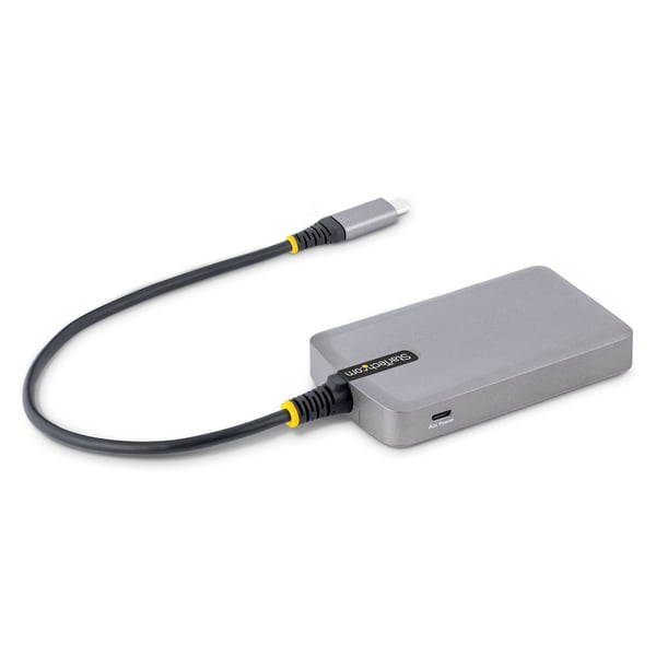 StarTech.com 3-Port USB-C Hub med Ethernet, 3x USB-A porte, Gigabit Ethernet, USB 3.0 5Gbps, Bus-Po