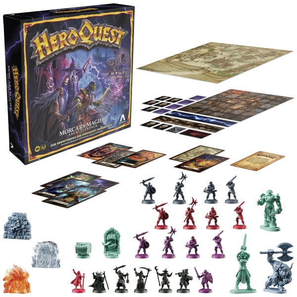 Hasbro Gaming Avalon Hill HeroQuest Wizards of Morcar