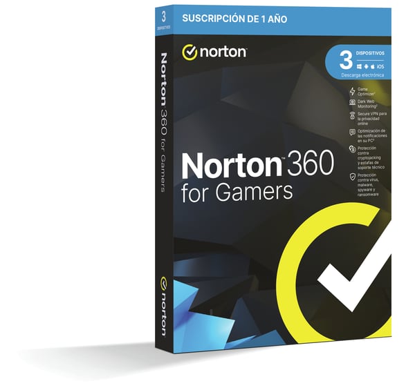 Norton 360 for Gamers Antivirus-sikkerhed Base Spansk 1 licens(er) 1 År