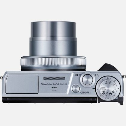 Canon PowerShot G7 X Mark III Kompakt kamera 20,1 MP CMOS 5472 x 3648 pixel Sort, Sølv