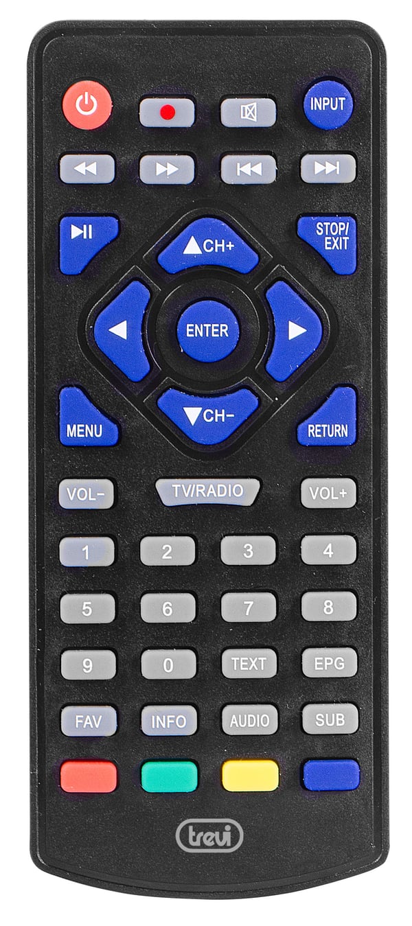 Trevi PTV 19 AVB Kannettava tv Musta 48,3 cm (19") LCD 1440 x 900 pikseliä
