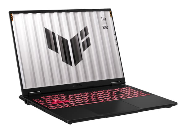 ASUS TUF Gaming A16 TUF608UP-TU163 AMD Ryzen™ 7 260 Laptop 40,6 cm (16") WUXGA 16 GB DDR5-SDRAM 1 TB SSD NVIDIA GeForce RTX 5070 Wi-Fi 6E (802.11ax) Spansk Grå