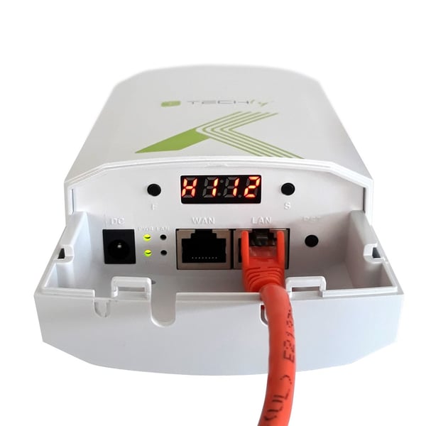 Techly I-WL-CPE120 WLAN-tukiasema 300 Mbit/s Valkoinen Power over Ethernet -tuki