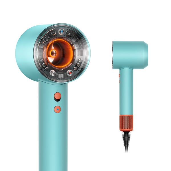 Dyson Supersonic Nural hårtørrer 1600 W Blå, Orange