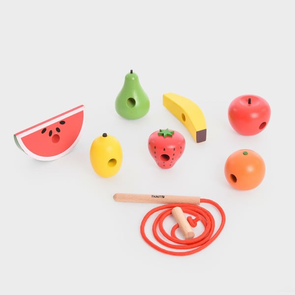 Tickit Wooden Lacing Fruits