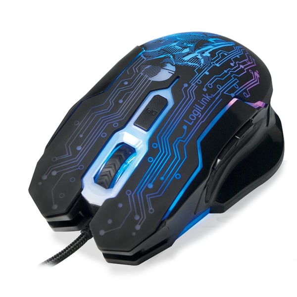 LogiLink ID0137 mus Spil Ambidextrous USB Type-A Optisk 2400 dpi