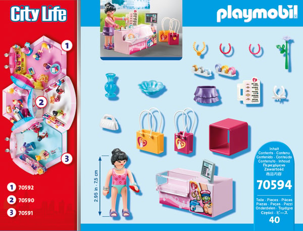 Playmobil City Life 70594 leksaksfigurer