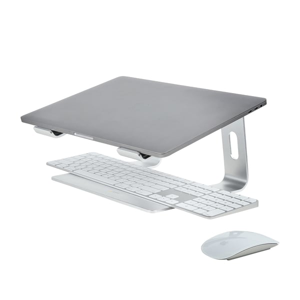 StarTech.com LAPTOP-STAND-SILVER kannettavan tietokoneen teline Hopea 43,2 cm (17")