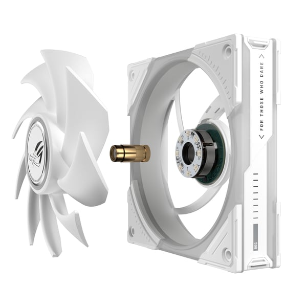 ASUS ROG Eurux GR120 ARGB Fan White Triple Pack Datorväska 12 cm Vit 3 styck