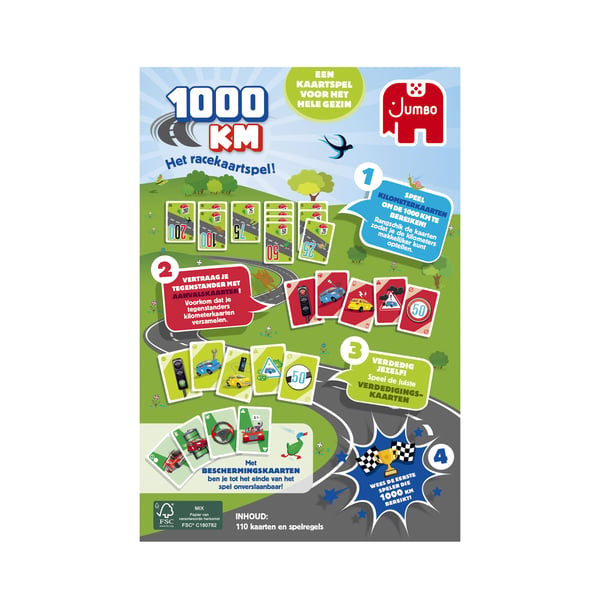 Jumbo 1000KM Kaartspel - NL