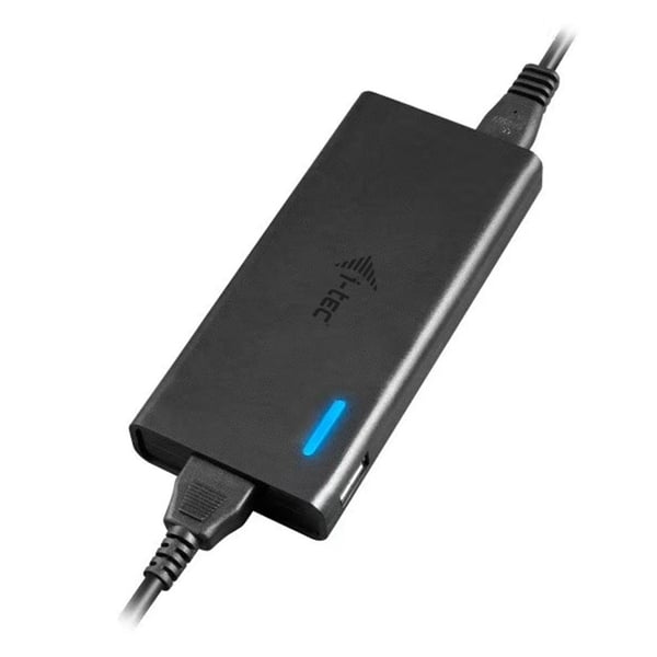 i-tec C31HDMIDPDOCKPD65 kannettavien tietokoneiden telakka ja porttitoistin Langallinen USB 3.2 Gen 1 (3.1 Gen 1) Type-C Musta