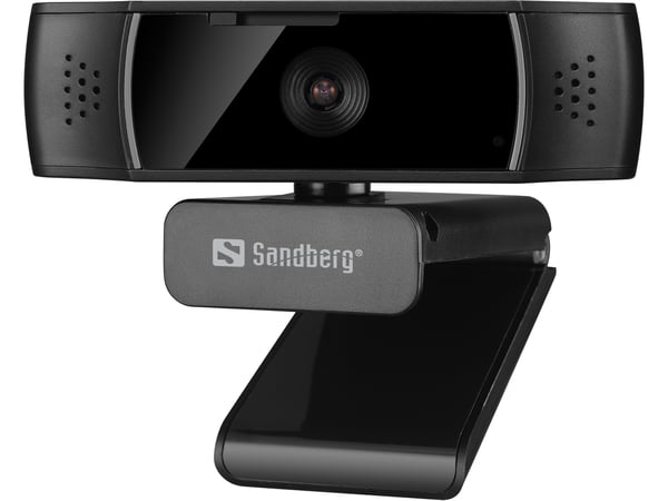Sandberg 134-38 verkkokamera 2,07 MP 1920 x 1080 pikseliä USB 2.0 Musta