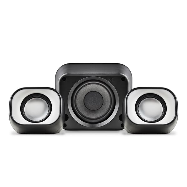 NGS COMET 2.1 mikrofonset 11 W Universal Svart, Vit 2.1 kanaler 2-vägs 3 W