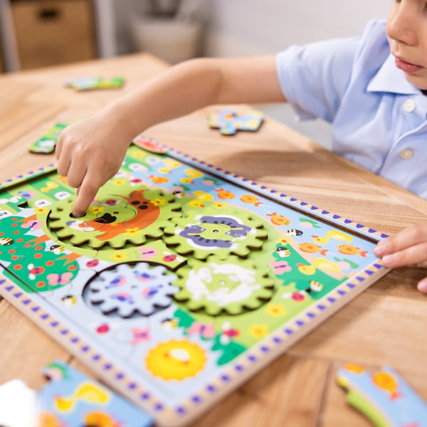 Melissa & Doug Animal Chase I-Spy Kuviopalapeli 24 kpl Maatila