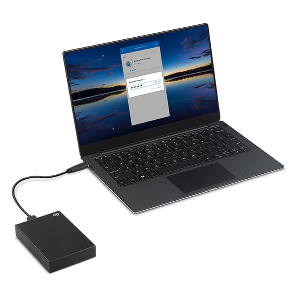Seagate One Touch HDD 5 TB ekstern harddisk 2.5" Micro-USB B 2.0/3.2 Gen 1 (3.1 Gen 1) Sort