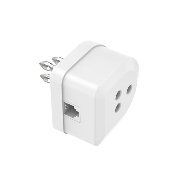 Hama 7201159 kabel kønsskifter Tthree-pole plug 6p4c Elfenben Hama 7201159 kabel kønsskifter Tthree-pole plug 6p4c Elfenben
