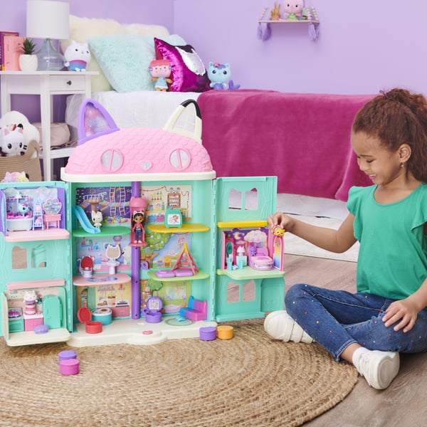 Gabby's Dollhouse 6062037 dockskåptillbehör Sovrum till dockskåp