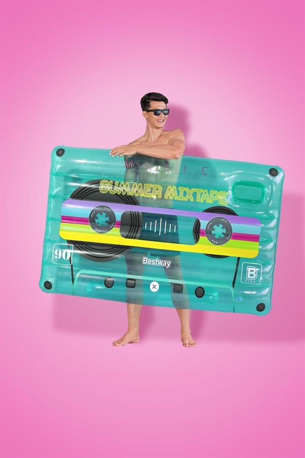 Bestway 43649 / 23 pool- och badmadrass Multifärg Bild