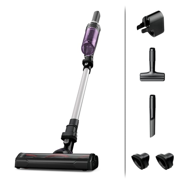 Rowenta RH1129 2-in-1-varsi-imuri Akku Kuiva Pussiton 0,4 L 100 W Purppura, Alumiini