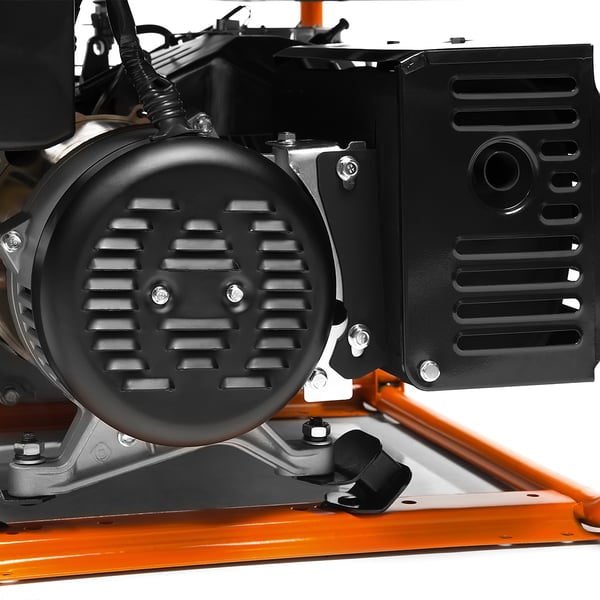Daewoo GDA 7500E-3 motor-generator 6000 W 30 L Benzin Orange, Sort