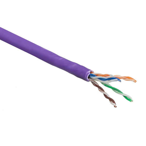 ACT XS6003 nätverkskablar Lila 305 m Cat6 U/UTP (UTP)