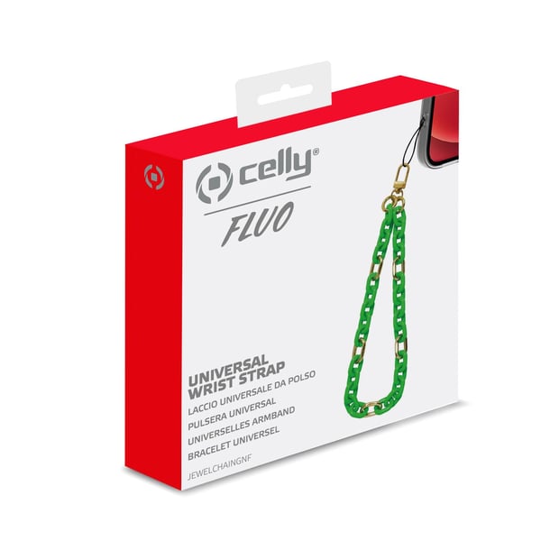Celly JEWELCHAINGNF Tilbehør til smartphones og mobiltelefoner Bøjle