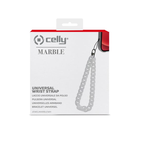 Celly JEWELMARBLEWH Tilbehør til smartphones og mobiltelefoner Bøjle
