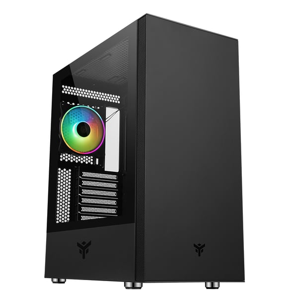 itek VERTIBRA S210 Midi Tower Sort
