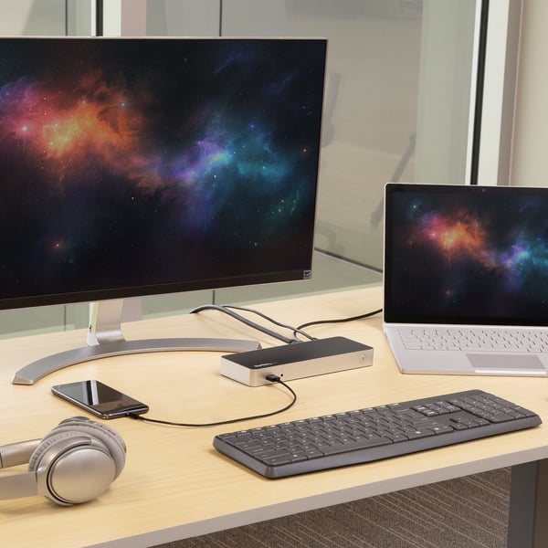 StarTech.com USB-C-docka med dubbla skärmar och MST - 5x USB 3.0-portar