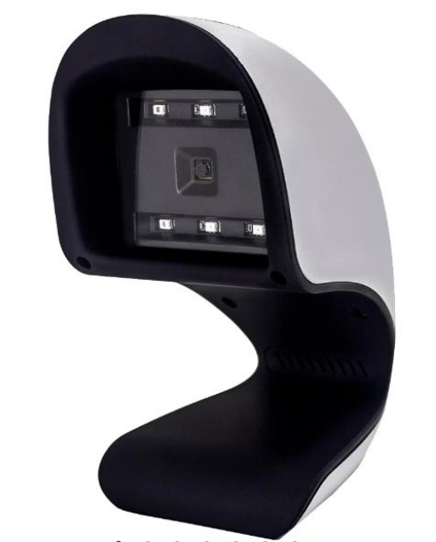 Nilox NX-CSM-2DUNL stregkodelæser Håndholdt stregkodelæser 1D/2D CMOS Sort