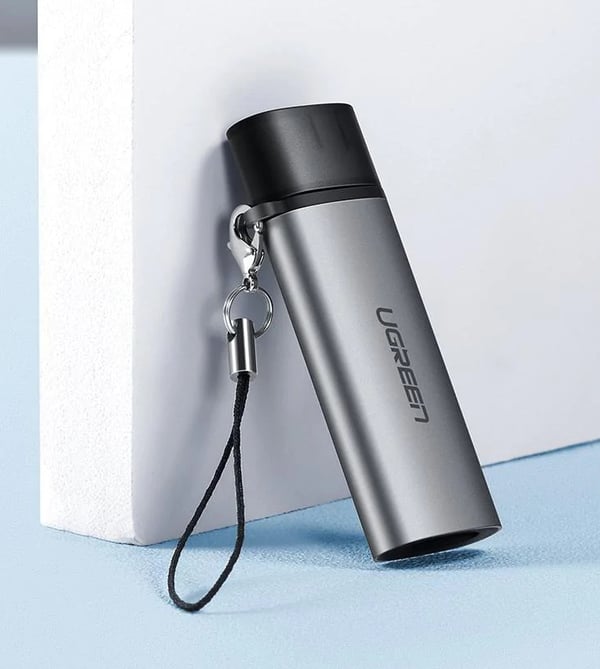 Ugreen 50704 kortinlukija USB 3.2 Gen 1 (3.1 Gen 1) Type-C Harmaa
